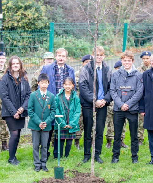 News » St Benedict's 120th Anniversary Tree-Planting